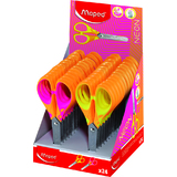 Maped bastelschere Essentials soft NEON, 130 mm, Display