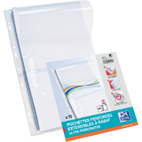 Oxford Prospekthlle mit Dehnfalten, din A4, PVC, 0,3 mm