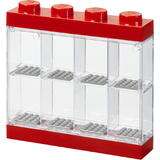 LEGO minifiguren-schaukasten DISPLAY case 8, rot