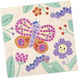 folia moosgummi-mosaik "BUTTERFLY", 301 Teile