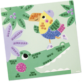 folia moosgummi-mosaik "JUNGLE FEVER", 301 Teile