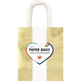 folia papier-tragetaschen GOLD GLNZEND, Gre: M