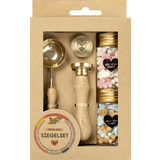 folia siegel-set PASTEL LOVE, inkl. Holzgriff