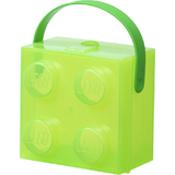 LEGO brotdose mit Tragegriff, grn-transluzent