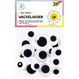 folia Wackelaugen-MIX, Gre M, selbstklebend