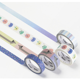 folia deko-klebeband Washi-Tape "HOTFOIL party ANIMALS", 4er