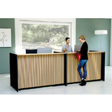 kerkmann theke Marino up & down, gro, anthrazit/eiche
