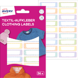 AVERY Textil-Etiketten, 13 x 45 mm, Muster