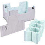 keeeper einkaufsorganizer-set "nea", Gr. XL, grau/aquamarine