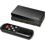 LogiLink 4K/60Hz hdmi Switch, 3-fach, schwarz