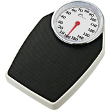 Little balance Analoge personenwaage PRO m 160, schwarz