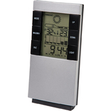 Bradas Multifunktions-Wetterstation, silber/schwarz