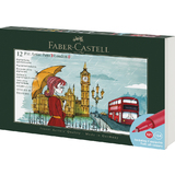 FABER-CASTELL tuschestift PITT artist pen, 12er set London