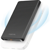LogiLink magnetische Powerbank, 5.000 mAh, USB-C, schwarz