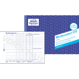 AVERY zweckform Formularbuch "Wochenrapport", a5 quer