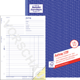 AVERY zweckform Formularbuch "Auftrag", SD, A4, 2 x 40 Blatt