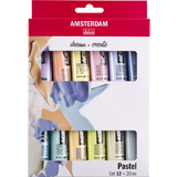 ROYAL talens Acrylfarbe amsterdam Pastell, 12 x 20 ml