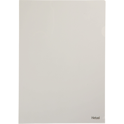 HETZEL Sichthlle Top Quality, A4, PVC, glasklar, 0,135 mm