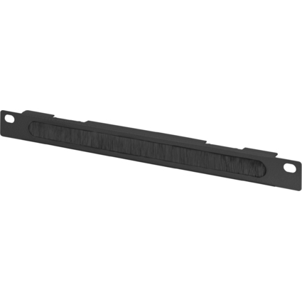 DIGITUS 10" Kabeldurchfhrungspanel, 0,5 HE, schwarz