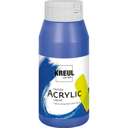 KREUL Acrylfarbe Triton Acrylic Liquid, ultramarin, 750 ml