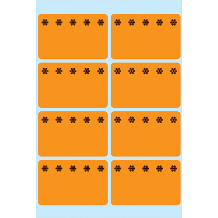 HERMA Tiefkhletiketten, 26 x 40 mm, leuchtorange