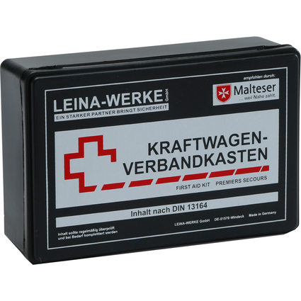 Leina KFZ-Verbandkasten Unser Bester, Inhalt DIN 13164