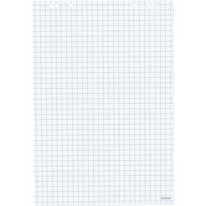 herlitz Flipchart-Block, 20 Blatt, kariert, 680 x 990 mm