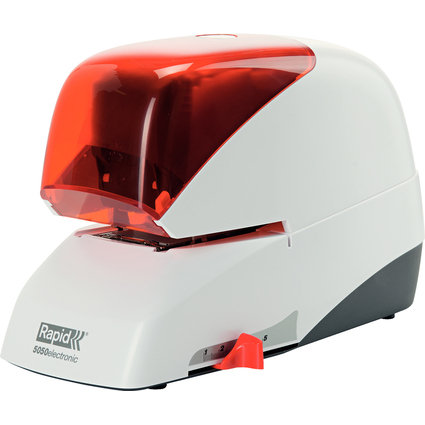 Rapid Elektro-Heftgert Supreme 5050e, silber/orange