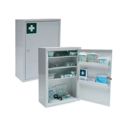Leina Verbandschrank Medisan D, Inhalt DIN 13157, wei