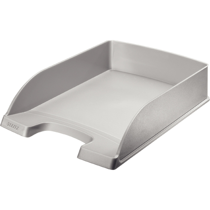 LEITZ Briefablage Plus Standard, A4, Polystyrol, silber