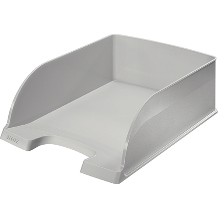 LEITZ Briefablage Plus Jumbo, DIN A4, Polystyrol, grau