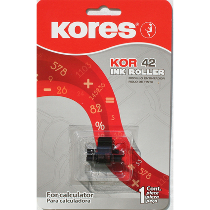 Kores Farbrolle fr Epson IR 40 T, schwarz/rot