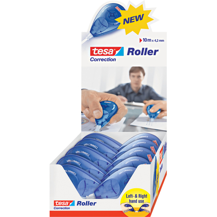 tesa Einweg Korrekturroller Sideway Roller, Theken-Display