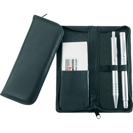 Alassio Schreibgerte-Etui, fr 3 Schreibgerte, schwarz