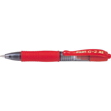 PILOT Gelschreiber G2 XS7 PIXIE, Strichfarbe: rot