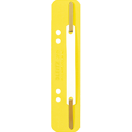 LEITZ Heftstreifen, 35 x 158 mm, PP-Folie, gelb
