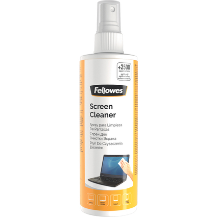 Fellowes Bildschirm-Reinigungsspray, Inhalt: 250 ml