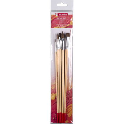 ROYAL TALENS Haarpinsel-Set, 5-teilig, aus Rinderohrenhaar