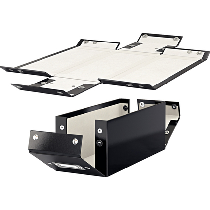 LEITZ CD-Ablagebox Click & Store WOW, schwarz