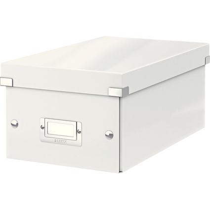 LEITZ DVD-Ablagebox Click & Store WOW, wei