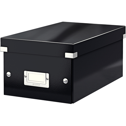 LEITZ DVD-Ablagebox Click & Store WOW, schwarz