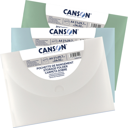 CANSON Zeichnungsmappe, 270 x 350 mm, helle Farben
