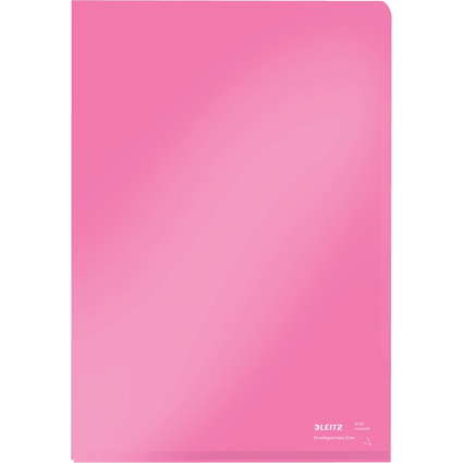 LEITZ Sichthlle Super Premium, A4, PVC, rot, 0,15 mm