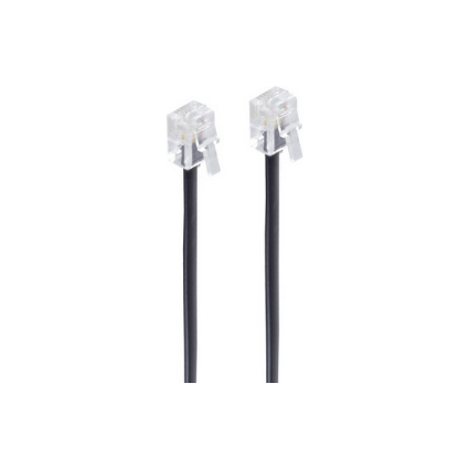 shiverpeaks BASIC-S Modular-Kabel, RJ11-RJ11 Stecker, 3,0 m