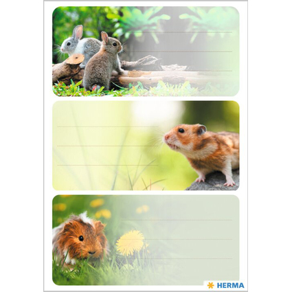 HERMA Buchetiketten VARIO "Nagetiere"