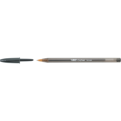BIC Kugelschreiber Cristal Large, Strichfarbe: schwarz