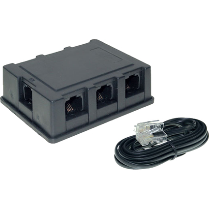 shiverpeaks BASIC-S ISDN Verteilerbox, 6-fach