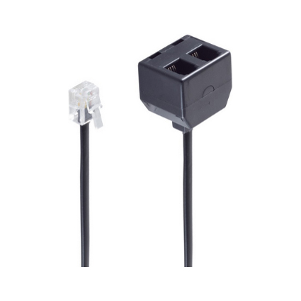 shiverpeaks BASIC-S Y-Adapterkabel fr Telefonhrer