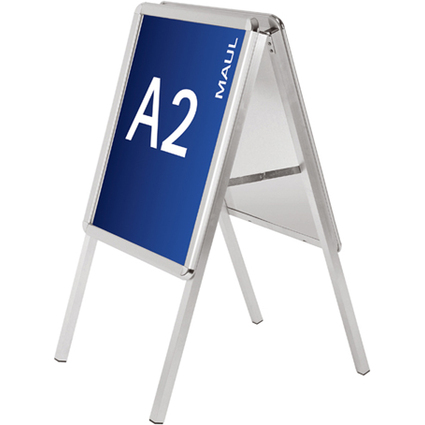 MAUL Plakatstnder, DIN A2 - 400 x 575 mm, 2 Klapprahmen