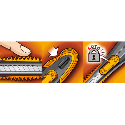 Maped Cutter Ultimate, Klinge: 9 mm, fr Rechtshnder